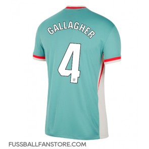 Atletico Madrid Conor Gallagher #4 Replik Auswärtstrikot 2024-25 Kurzarm